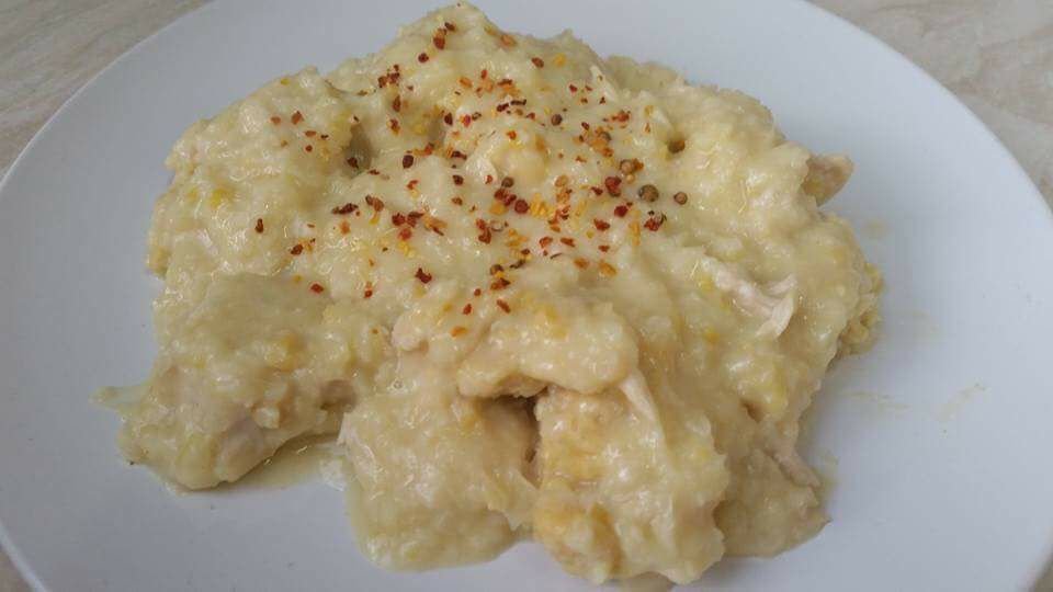 bocconcini di pollo in crema di limone